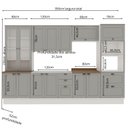Ver imagem 4 de Cozinha Completa Modulada 100% Mdf 6 Peças com Cristaleira Iluminata