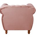Ver imagem 5 de Poltrona Realeza Chesterfield Cadeira Vintage Decoração Retrô