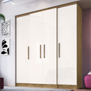 Ver imagem 5 de Guarda-roupas Casal 4 Portas 2 Gavetas 100% Mdf Miami