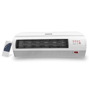 Aquecedor de Parede Elétrico 2 em 1 com Timer 2000w