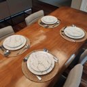 Ver mais imagens de Prato de Sobremesa Porcelana Germer Raso Redondo 20,5cm Nero Mármore Branco