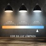 Kit 3 Lâmpada Led Bulbo Alta Potência 20W Bivolt E27 6500K - 4