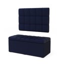 Ver imagem 2 de Kit Painel Rana 100 e Calçadeira Alpha Couro Aradecor