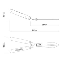 Tesoura para Cerca Viva/grama Tramontina 78331/125 - 7