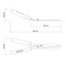 Tesoura para Cerca Viva/grama Tramontina 78331/125 - 7