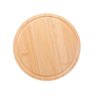 Tábua de Bambu Redonda Round 20cm X 20cm X 1cm - 3