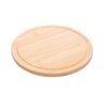 Tábua de Bambu Redonda Round 20cm X 20cm X 1cm - 1