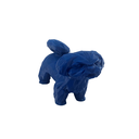 Ver imagem 4 de Shitzu Low Poly Pet Dog Geométrico Decoração 3d:azul
