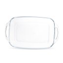 Ver imagem 4 de Assadeira Retangular de Vidro Marinex Seletta Tampa Azul 3,5l - Nadir