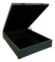 Ver imagem 1 de Base Box Baú Casal 1,38 X 1,88 Lacrado Chapa Compensado - Cinza