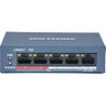 Switch Ethernet Hikvision Poe 5 Portas Ds-3e0105p-e/m - Azul - 3