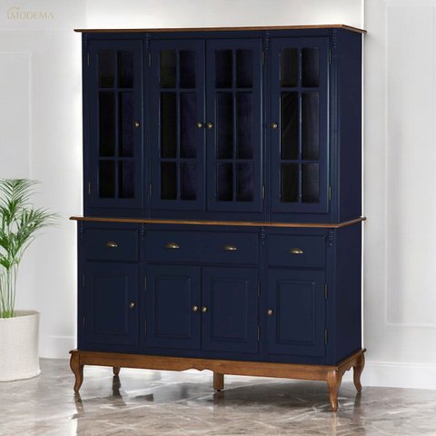 Cristaleira Arca e Oratório 8 Portas 3 Gavetas 60806 Hannover Linz Móveis