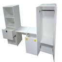 Ver imagem 2 de Armário Infantil Montessoriano Rubi Mdf Guardaroupa Infantil