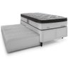 Cama Box Herval Solteiro Lofty com Cabeceira, 62x88x188cm, M. Ensacadas, Cama Auxiliar - 2