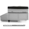 Cama Box Herval Solteiro Lofty com Cabeceira, 62x88x188cm, M. Ensacadas, Cama Auxiliar - 4