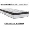 Cama Box Herval Solteiro Lofty com Cabeceira, 62x88x188cm, M. Ensacadas, Cama Auxiliar - 5