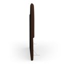 Ver imagem 6 de Cabeceira Orgânica Cama Box King Size Sea 195cm com Frame Suede Marrom - Desk Design