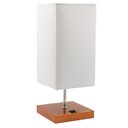 Ver imagem 4 de Kit 2 Abajur Luminaria de Mesa Quadrado com Interruptor Ref 49 Decoração Casa Sala Quarto Escritório