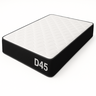 Colchão Queen D45 Espuma Firme 1,58x1,98x24cm – Conforto Premium e Alta Durabilidade - 1