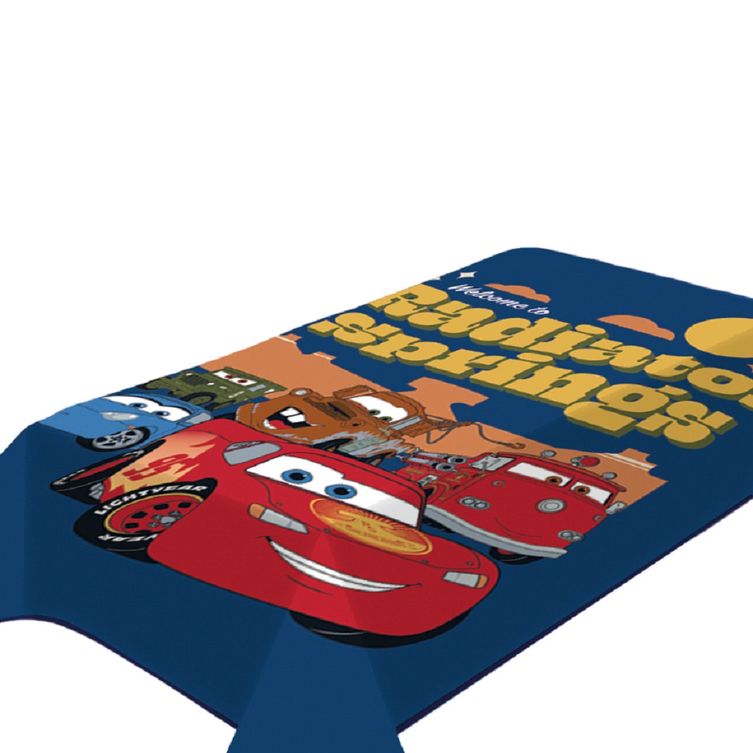 Cobertor Raschel Juvenil Disney Carros Radiator 150 Cm X 200 Cm - 1