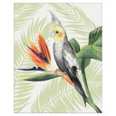 Ver imagem 1 de Avian Paradise I Canaleta 45x60cm Preta