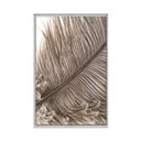 Ver imagem 1 de Quadro Decorativo - Pena Passaro Abstrata Flnt044 - Tela Canvas - 80x60cm