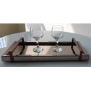 Ver imagem 4 de Bandeja Espelhada Liz com Alça Cobre