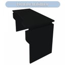 Ver imagem 6 de Mesa Gamer Escrivaninha 2.0 com Formato Anatômico e Regulagem de Altura Artany