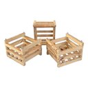 Ver imagem 2 de Cachepot de Madeira para Orquídea 20x20 + Haste - 4 Unid. Madeira Cachepot