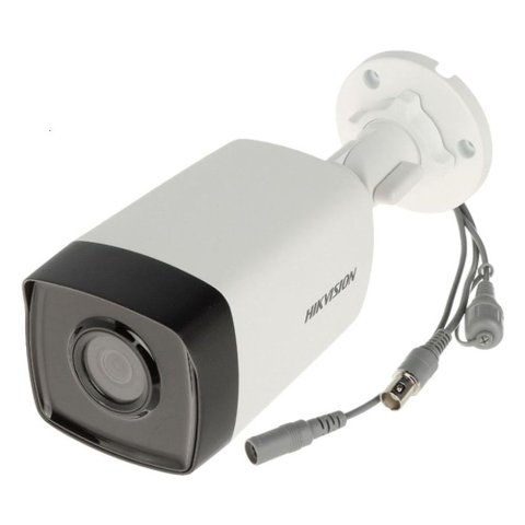 Câmera Bullet Hikvision Ds-2CE17D0T-IT3F 2MP 2.8mm Visão Noturna 20m IP67 Vigilância Segurança Profi