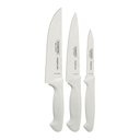 Ver imagem 1 de Kit - Faqueiro Premium 3 Peças + 1 Moedor de Sal ou Pimenta em Acrílico e Inox - Tramontina