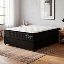 Ver imagem 2 de Cama Box Baú Casal Preto + Colchão Molas Ensacadas Zidi Bahamas 138x188x66cm