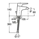 Ver imagem 2 de Monocomando para Bidês sem Ducha Atlas
