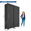 Ver imagem 2 de Guarda Roupa 2 Portas 4 Gavetas com Santiago Caemmun