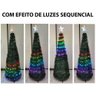 Arvore de Natal Smart App Celular Pisca Pisca Led Rgb Retratil Controle Decoraçao Natalino Completa - 7