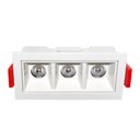Ver imagem 1 de Spot Embutir Downlight Retang 6w 4000k 480lm 24º Ip20 Branco/branco-astraled