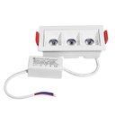 Ver imagem 3 de Spot Embutir Downlight Retang 6w 4000k 480lm 24º Ip20 Branco/branco-astraled