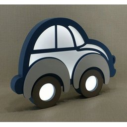 Luminária de Mesa Fusca - LMM-07A BH BABY KIDS Bateria 9V - 9