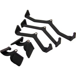 Kit Puxadores Anatômicos Academia Musculação 5 Peças Yangfit - 9