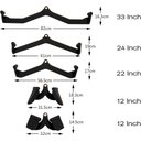 Ver imagem 3 de Kit Puxadores Anatômicos Academia Musculação 5 Peças Yangfit
