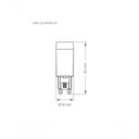 Ver imagem 2 de Lâmpada Led G9 Halopin 3w Taschibra Bivolt 3000k Luz Quente