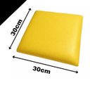 Ver imagem 3 de Kit 4 Assento Quadrado Estofado (30 Cm) em Corino para Banqueta ou Cadeira Assento para Reposição Ba