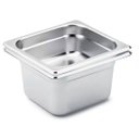 Ver imagem 1 de Conj 2 Cuba Gastronômica Inox GN 1/6x100 mm 1,5 Litro SB