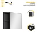 Ver imagem 6 de Kit com 2 Espelheiras para Banheiro com Armário em Aço