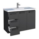 Ver imagem 6 de Kit com 2 Gabinetes para Banheiro em Aço 3 Gavetas 81cm