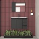 Ver imagem 1 de Kit com 2 Gabinetes para Banheiro em Aço 3 Gavetas 81cm