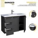 Ver mais imagens de Kit com 2 Gabinetes para Banheiro em Aço 3 Gavetas 81cm