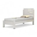 Ver imagem 2 de Cama Solteiro com Aplique Espelho Luiza Branca com Colchão