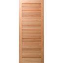 Ver imagem 4 de Kit com 5 Folhas de Porta Maciça 210x72cm Eucalipto PM09 Veneziana Cruzeiro Portas Marrom/Nude