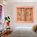 Ver imagem 4 de Kit com 2 Janelas de Madeira Pantográficas 100x120cm Lisa Pop Requadro Esel